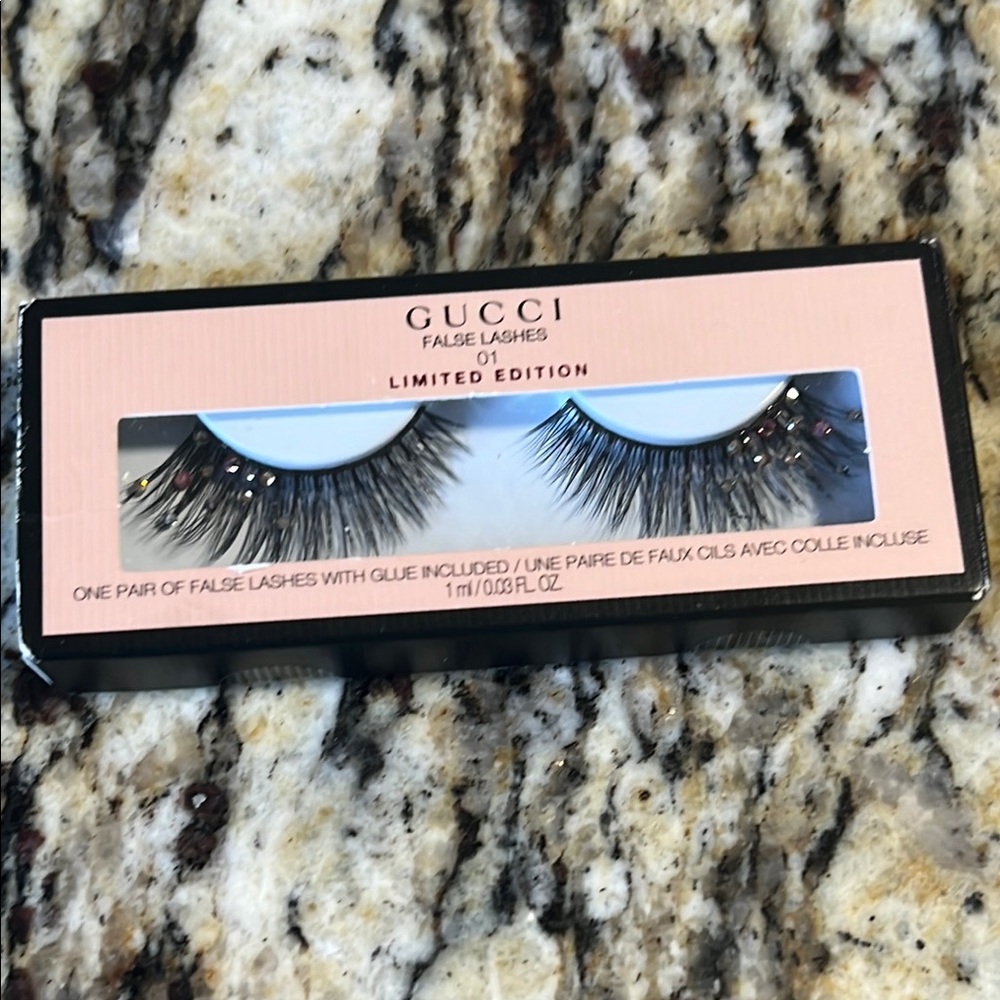 ⚡️💕Gucci Black 01 Crystal False Lashes Limited Edition